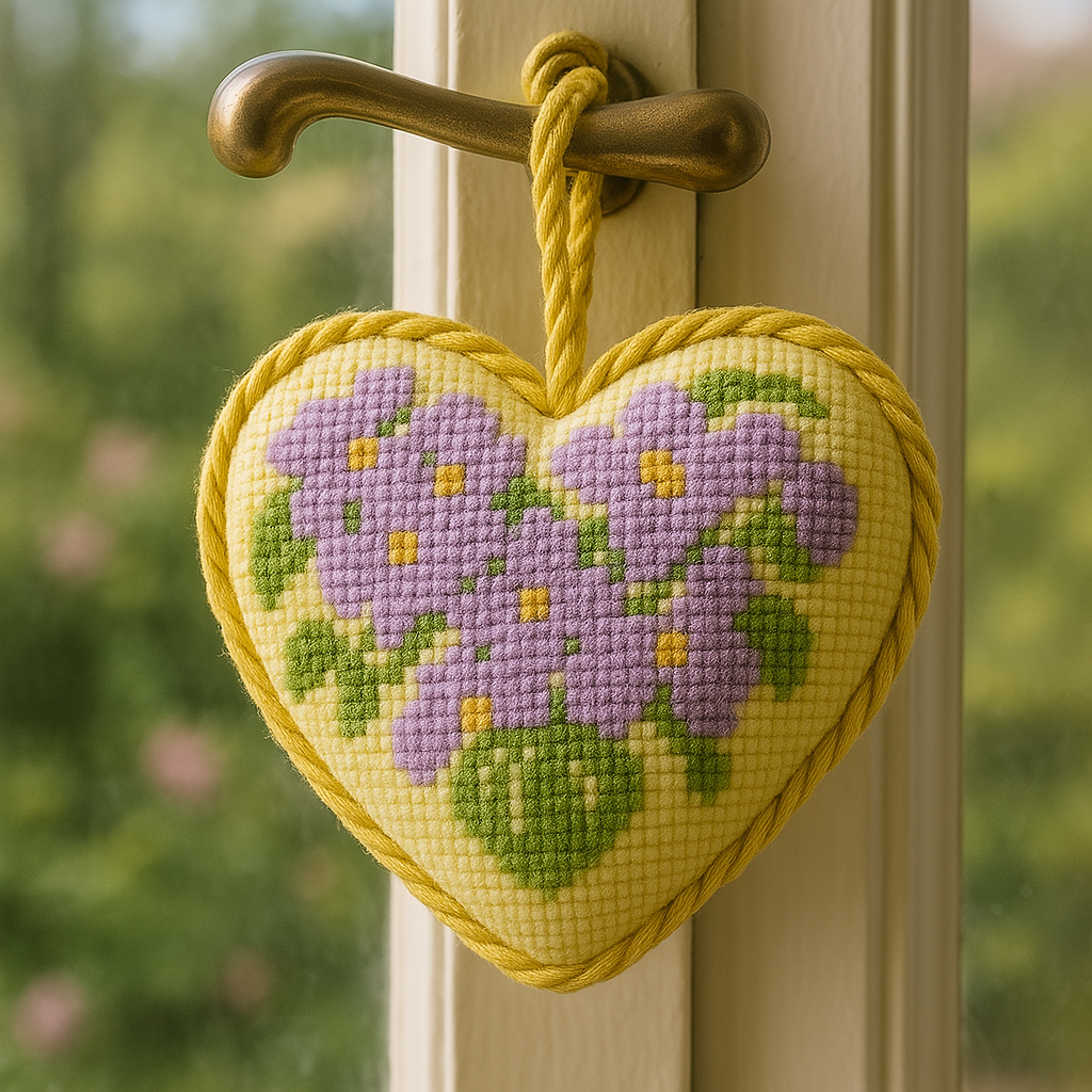 "VIOLETS" HEART