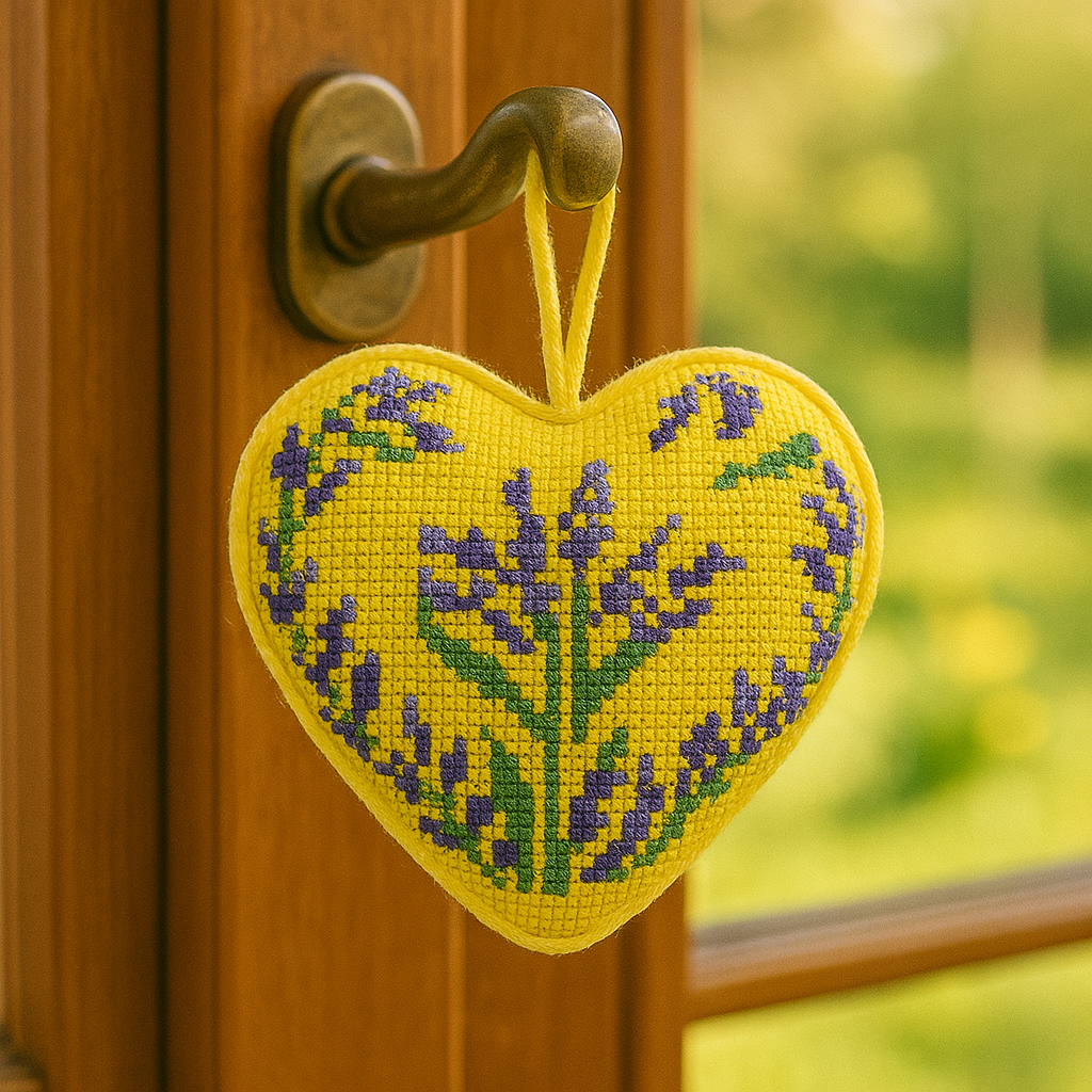 "LAVENDER" HEART