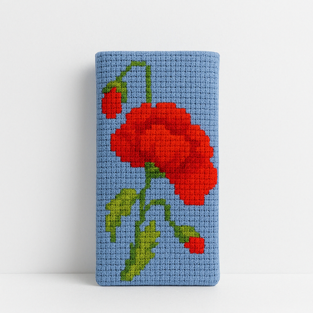 ÉTUI "COQUELICOTS"