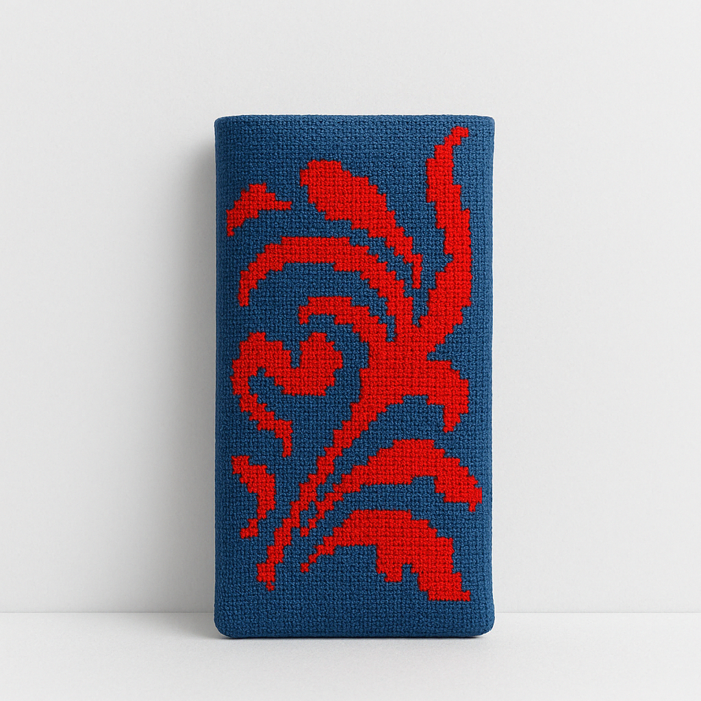 ÉTUI "ROUGE ET BLEU"