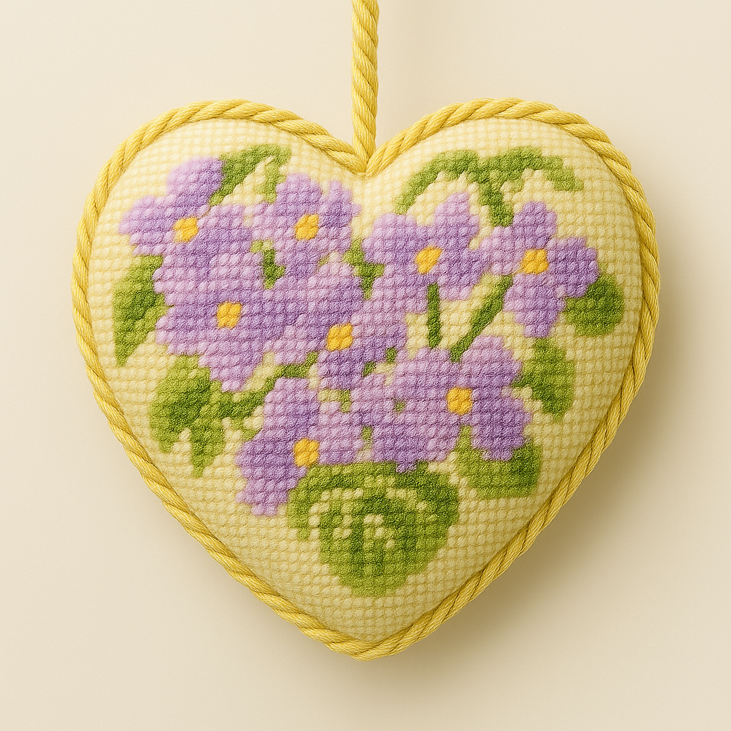 "VIOLETS" HEART