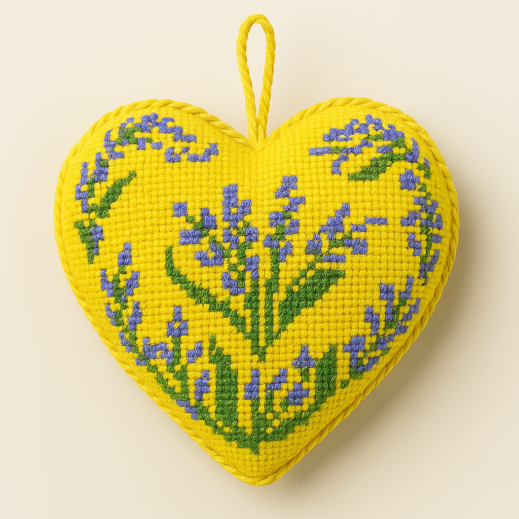 "LAVENDER" HEART