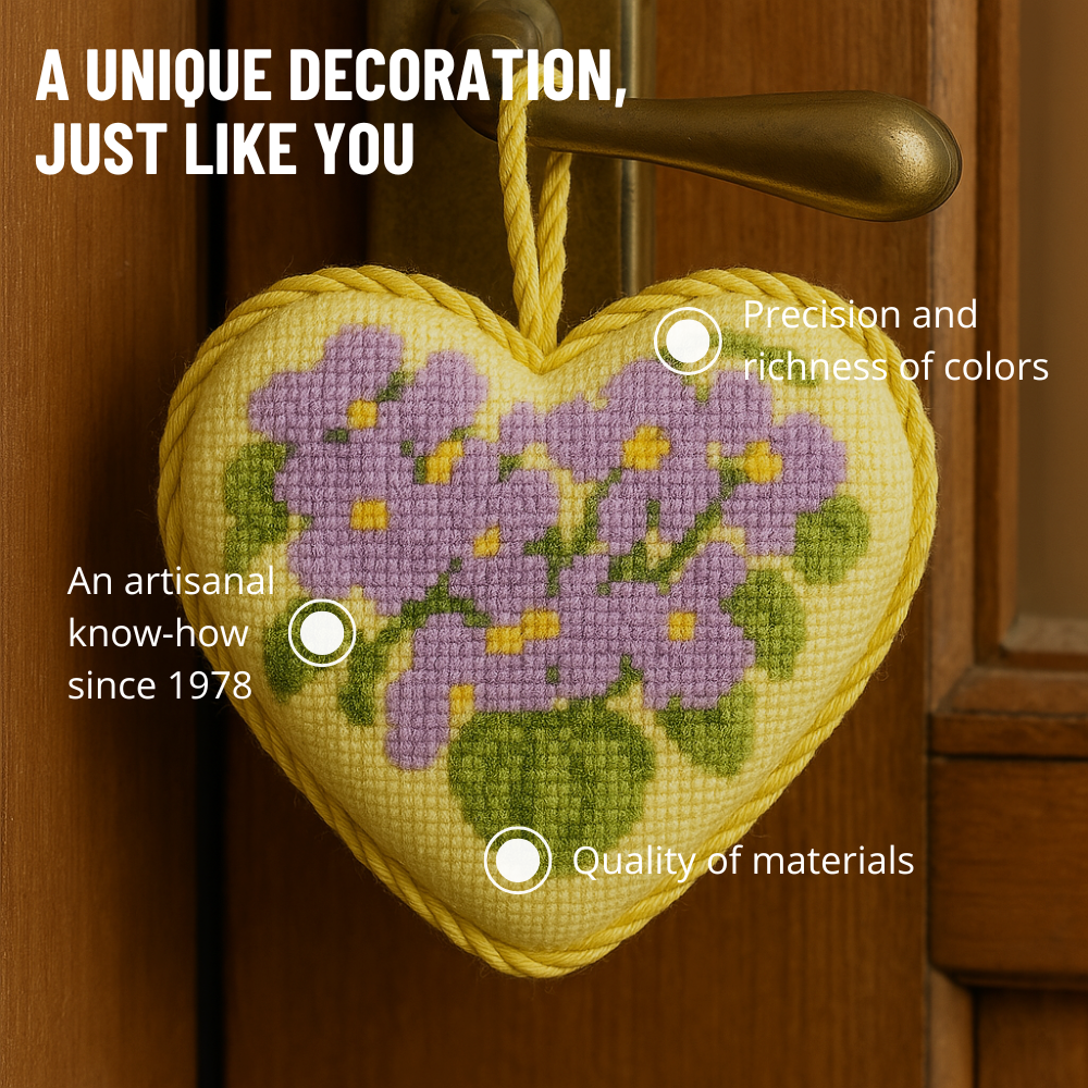 "VIOLETS" HEART