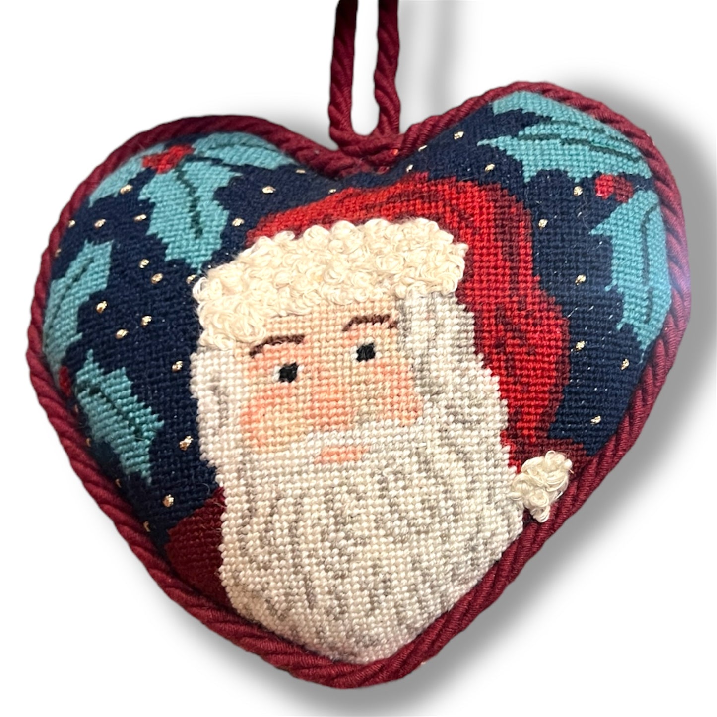 "SANTA CHRISTMAS" HEART