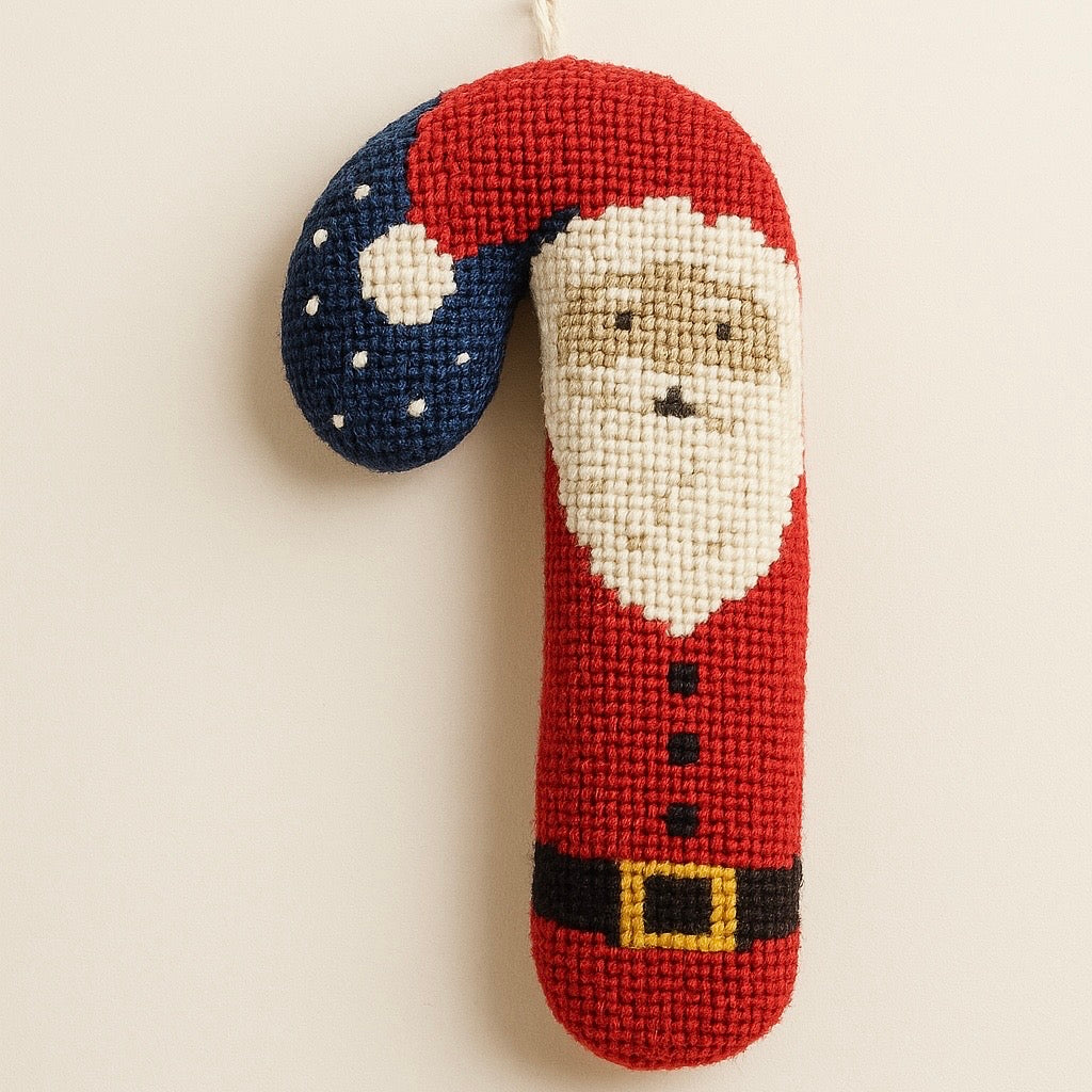 "SANTA CHRISTMAS" BARLEY CANE
