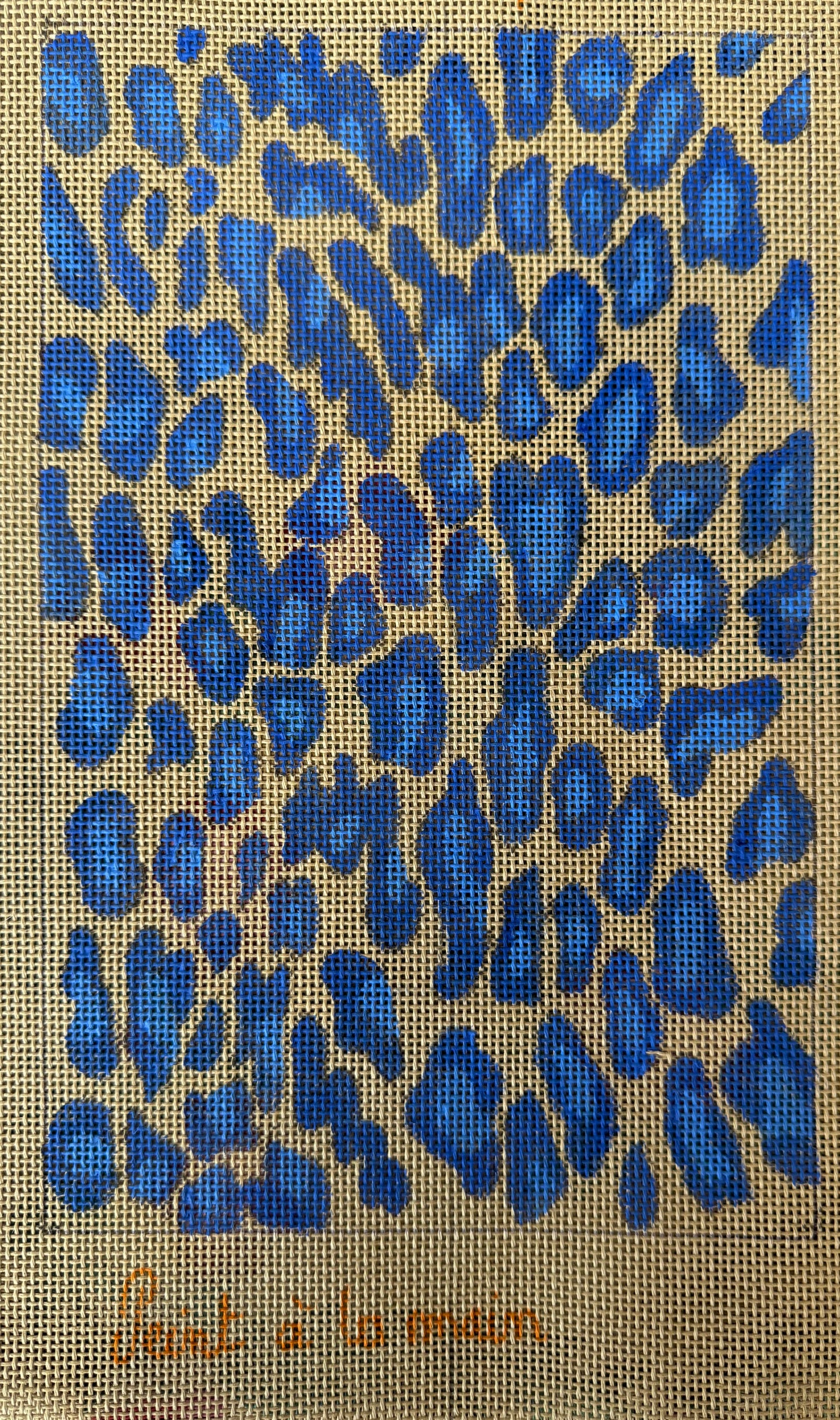 POCHETTE "FAUVE BLEU"