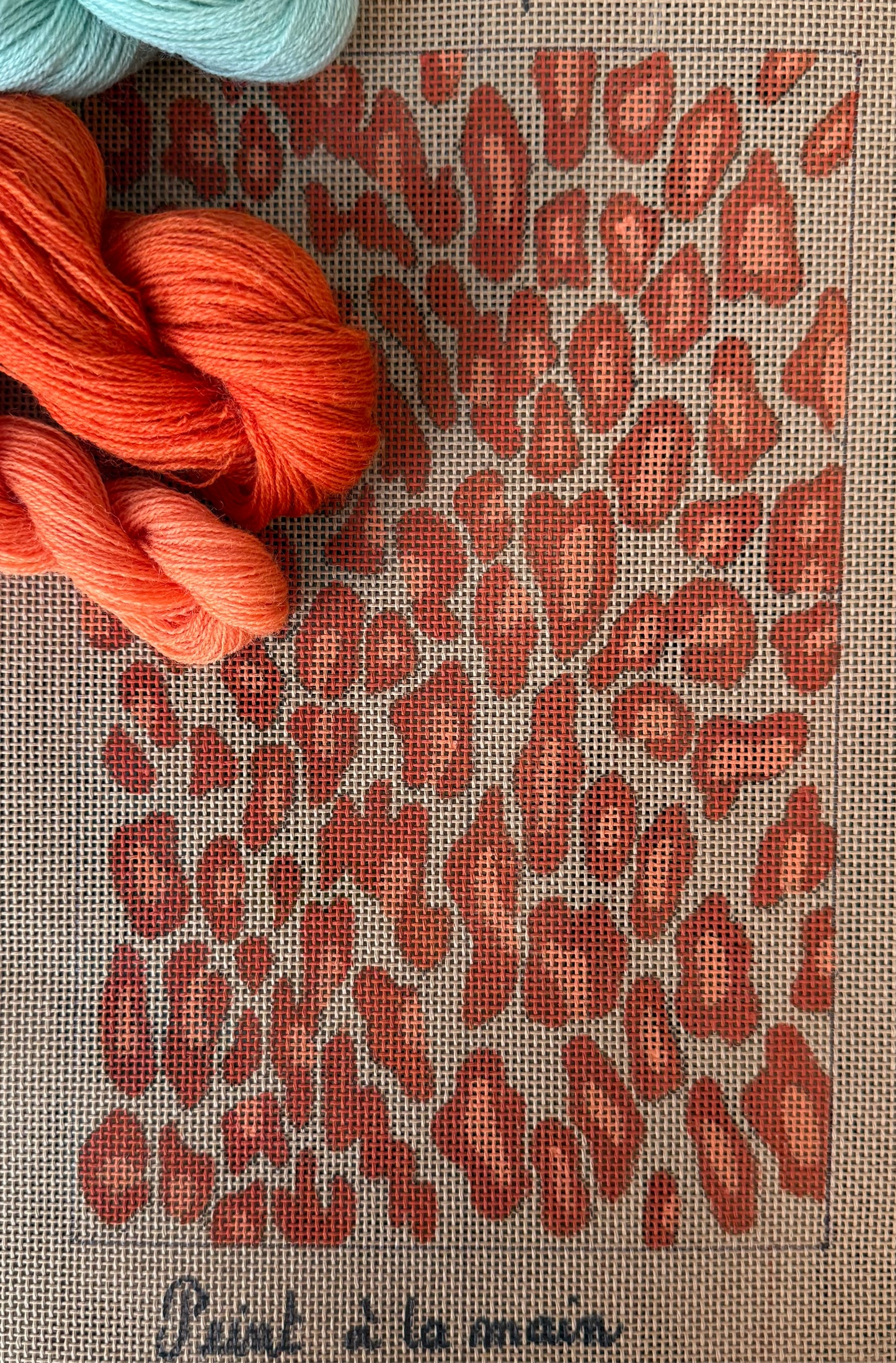 POCHETTE "LÉOPARD SUNRISE"