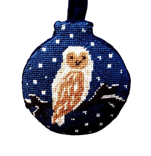 Boule "La Chouette de Minuit" - Annie Bouquet, Tapisserie De France