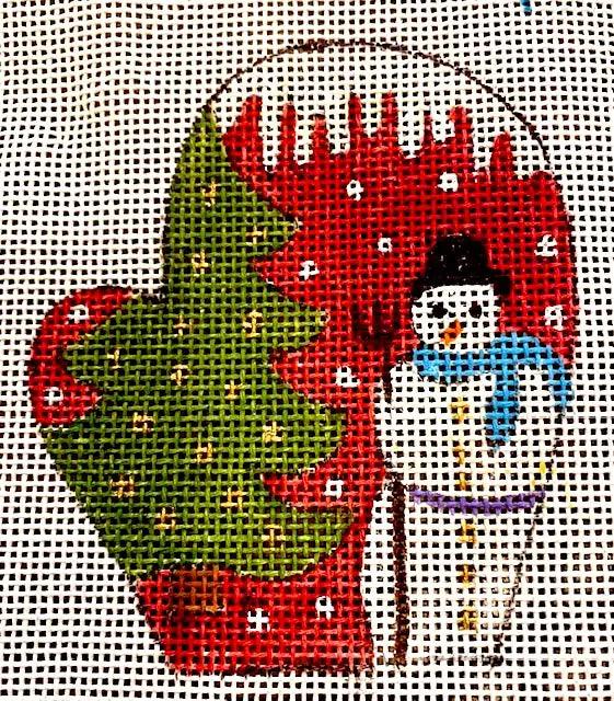 Moufle "Bonhomme de Neige" - Annie Bouquet, Tapisserie De France