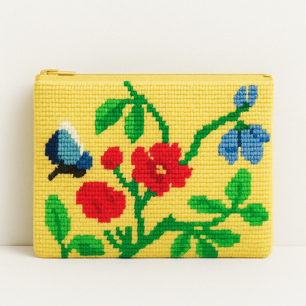 "BUTTERFLIES" POUCH