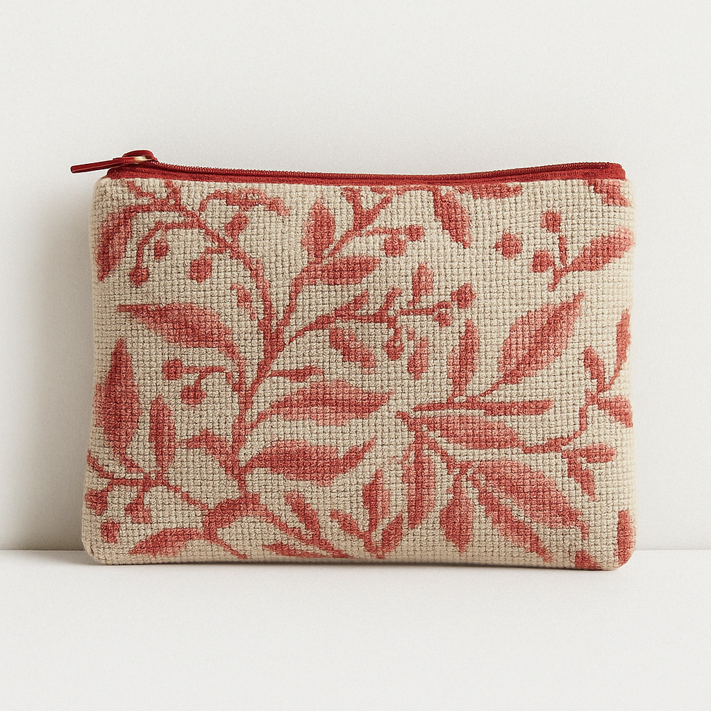 "FOLIAGES" POUCH