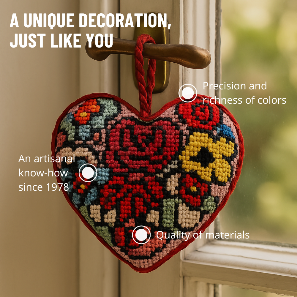 "ART DECO" HEART
