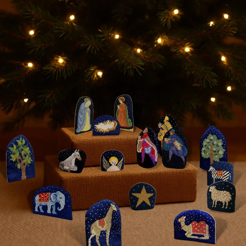 Pour la Crèche de Noël - Annie Bouquet, Tapisserie De France 