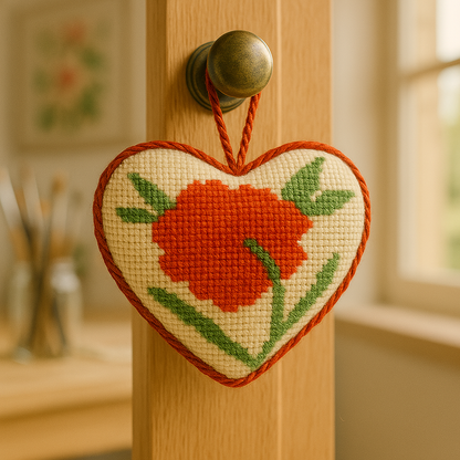 "PEONY" HEART
