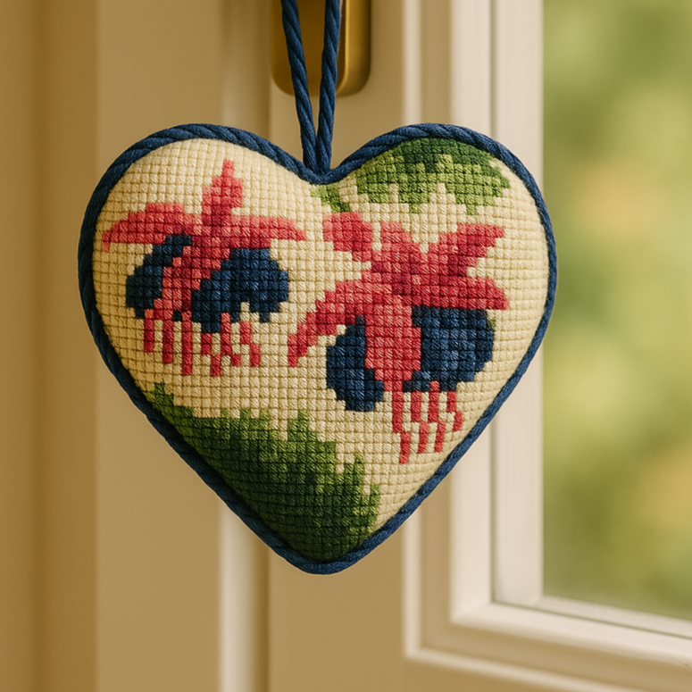 "FUCHSIAS" HEART