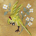 La Perruche - Annie Bouquet, Tapisserie De France 