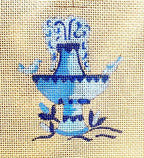 La Fontaine en Toile de Jouy - Annie Bouquet, Tapisserie De France 