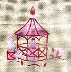 Le Kiosque en Toile de Jouy - Annie Bouquet, Tapisserie De France 