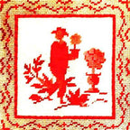 Le Jardinier en Toile de Jouy - Annie Bouquet, Tapisserie De France 