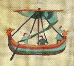 Le Drakkar - Annie Bouquet, Tapisserie De France 