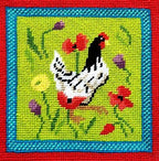 La Poule - Annie Bouquet, Tapisserie De France 