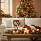 COURONNE DE ROSES : L'ART DE NOËL