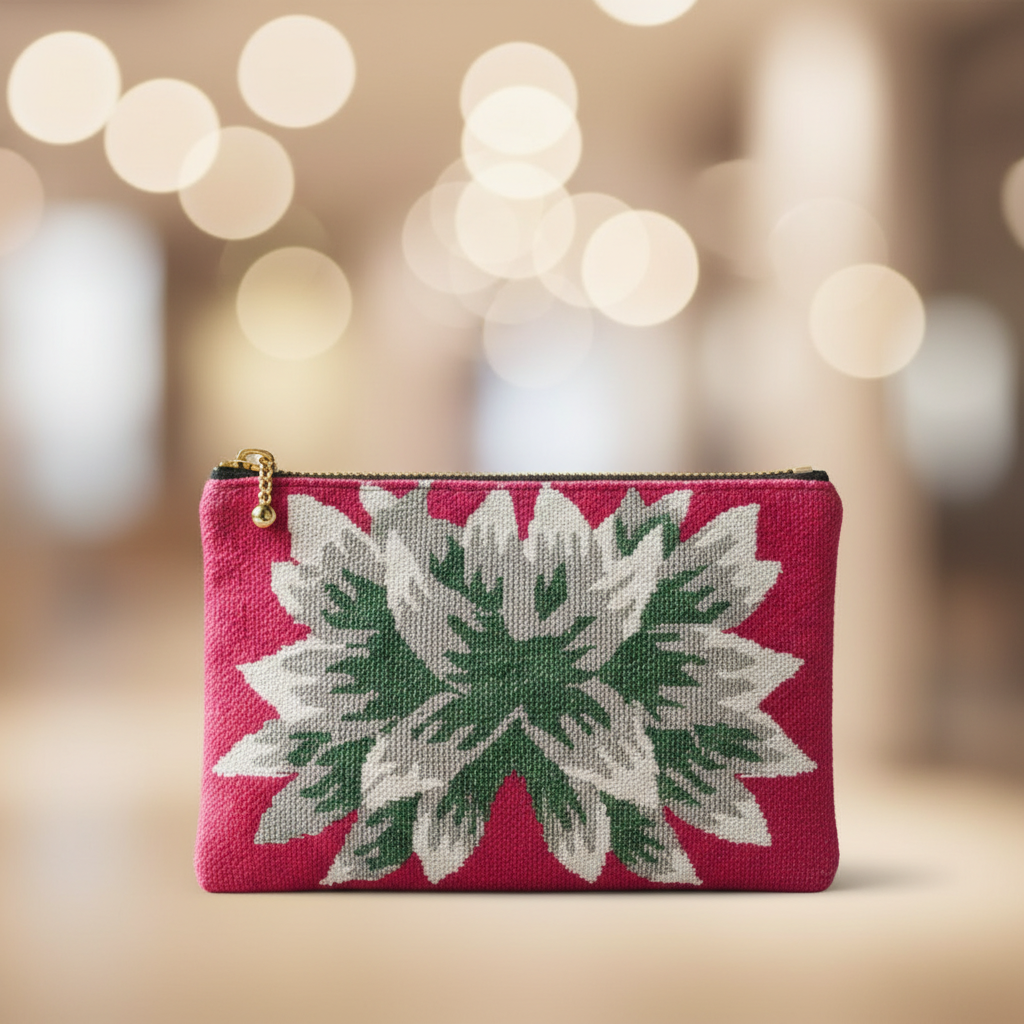 POCHETTE "FEUILLAGES"