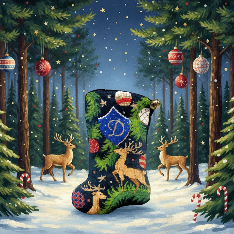 THE CHRISTMAS STOCKING "THE DEER"