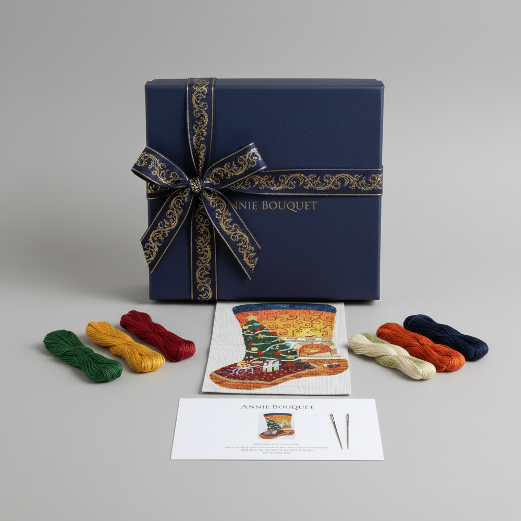 LA CHAUSSETTE DE NOËL "SAPIN ENCHANTÉ"