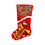 La Chaussette Musicale de Noël - Annie Bouquet, Tapisserie De France 