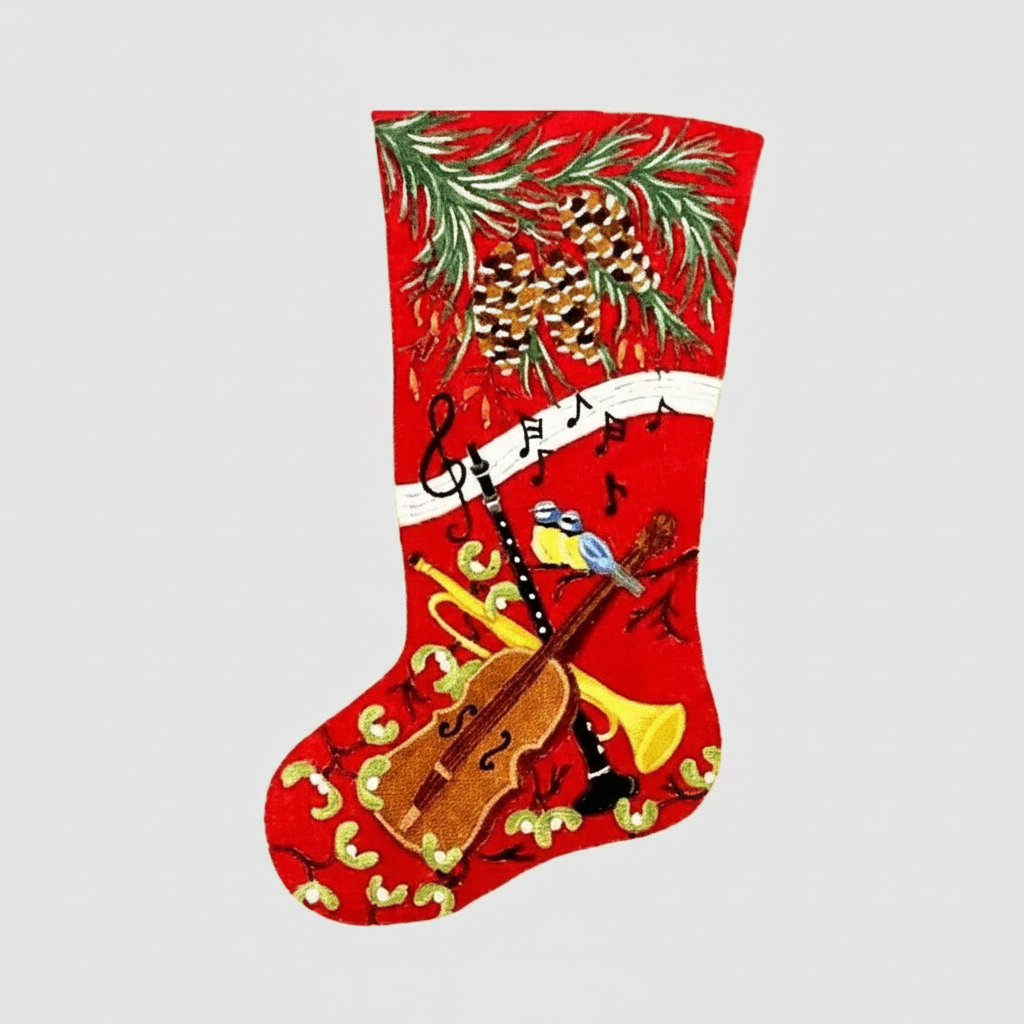 THE "MUSICAL CHRISTMAS" CHRISTMAS STOCKING