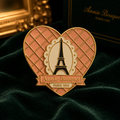 "Eiffel Tower Heart" Needle Holder