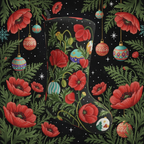 LA CHAUSSETTE DE NOËL "COQUELICOTS FESTIFS"