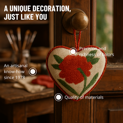 "PEONY" HEART