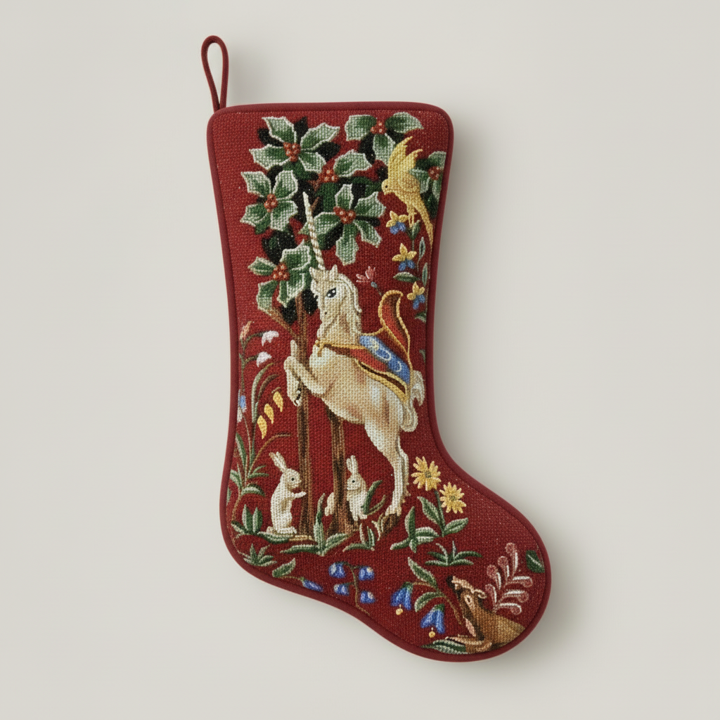 THE CHRISTMAS STOCKING "THE UNICORN"