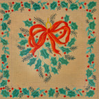 ORNATE HOLLY CHRISTMAS HEART