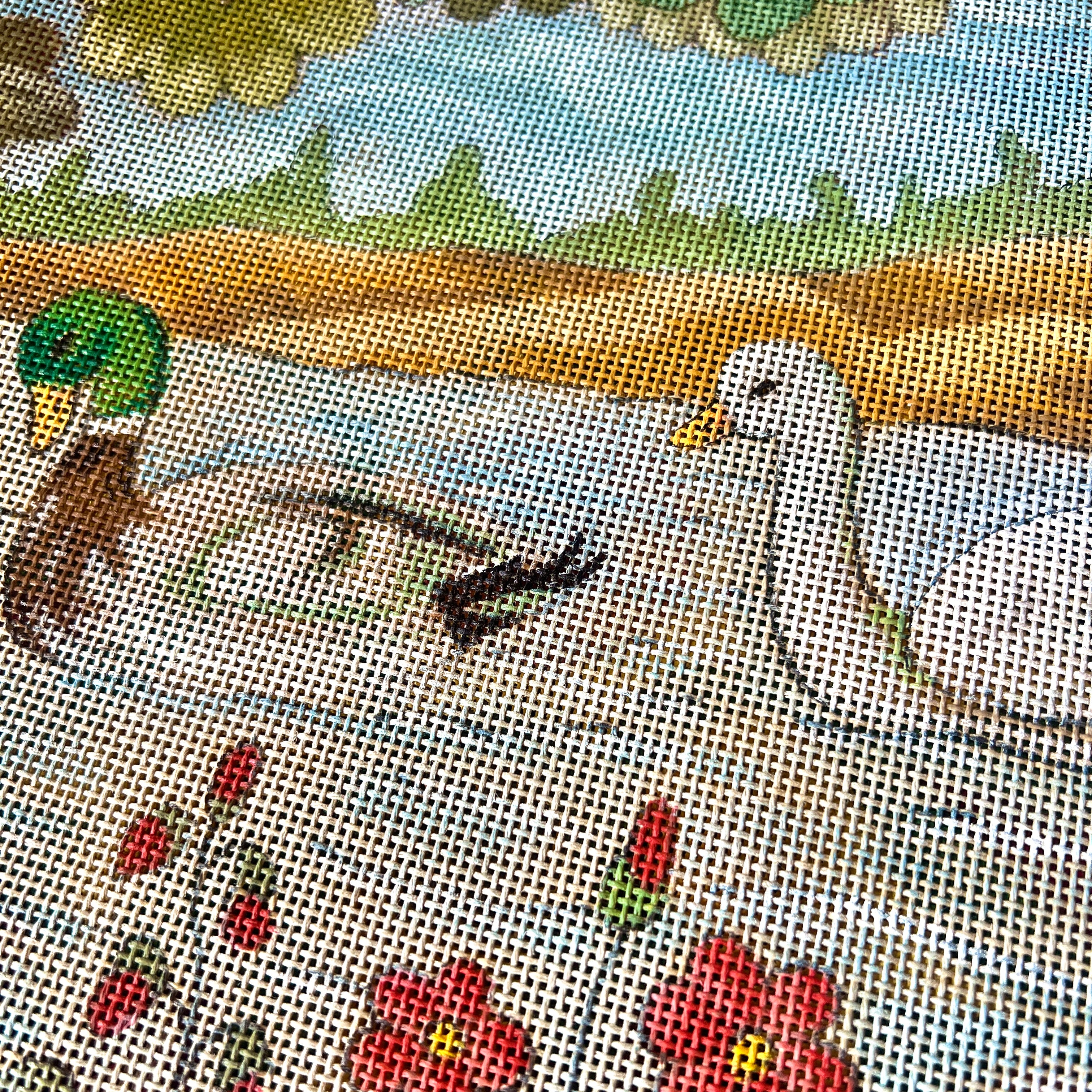 AT THE EDGE OF THE POND