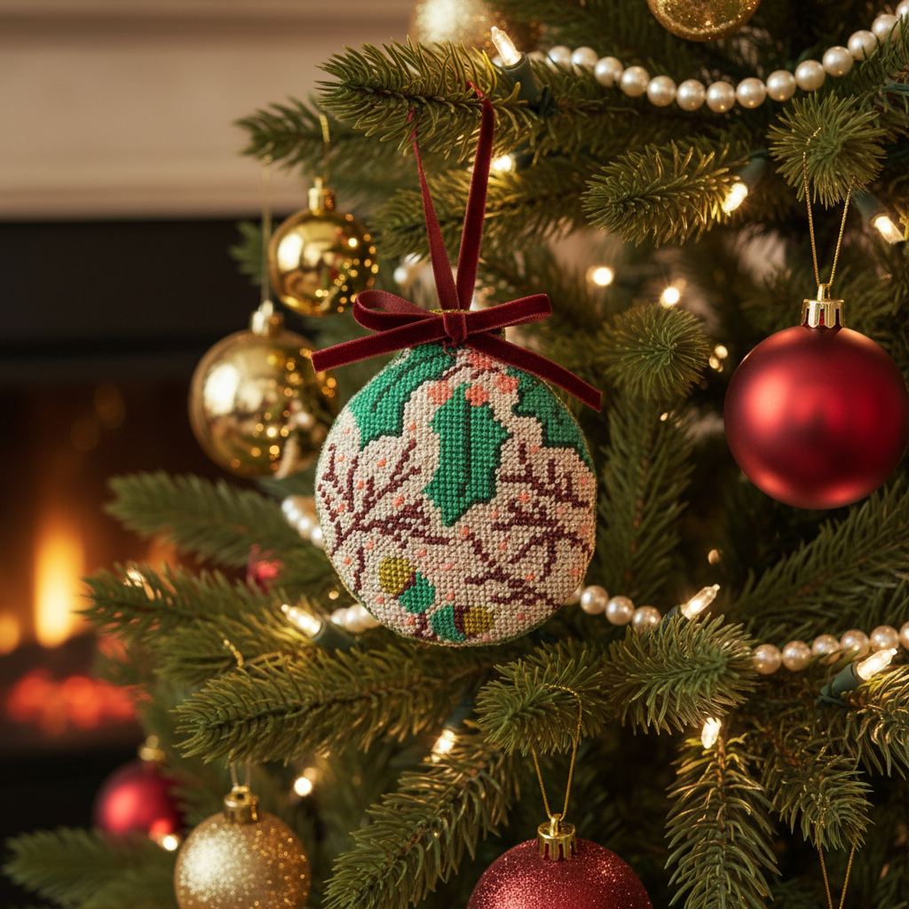 "LEGEND OF THE HOLLY DEW" BALL