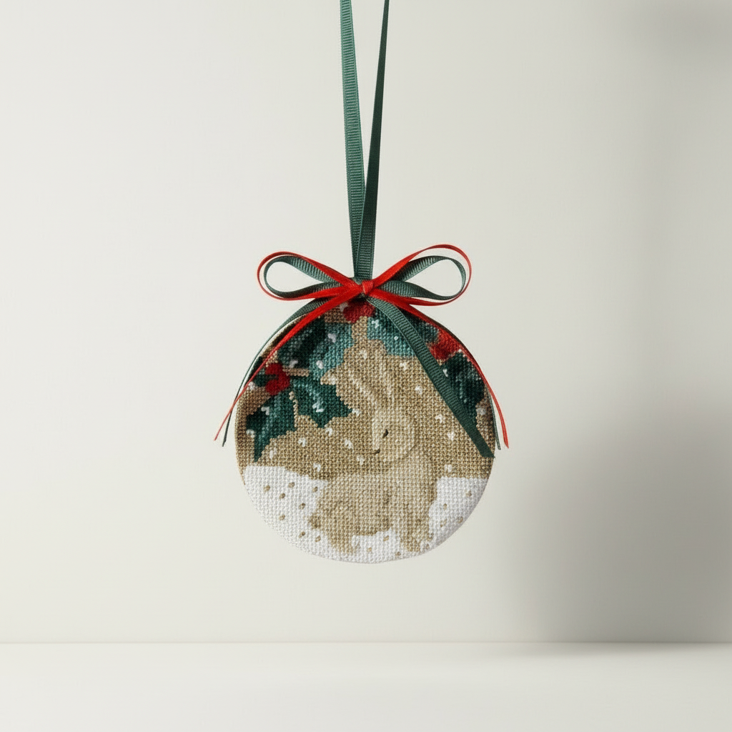 "CHRISTMAS BUNNY" BALL