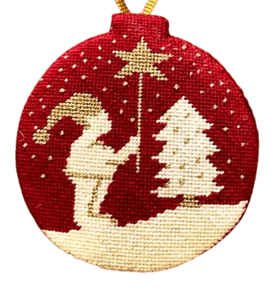 Boule "La Magie de Noël" - Annie Bouquet, Tapisserie De France 
