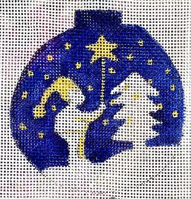Boule "La Magie de Noël" - Annie Bouquet, Tapisserie De France 