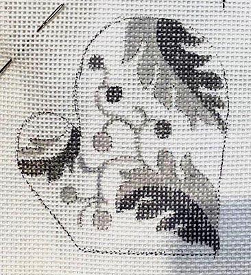 Moufle "Feuillage et Baies" - Annie Bouquet, Tapisserie De France 