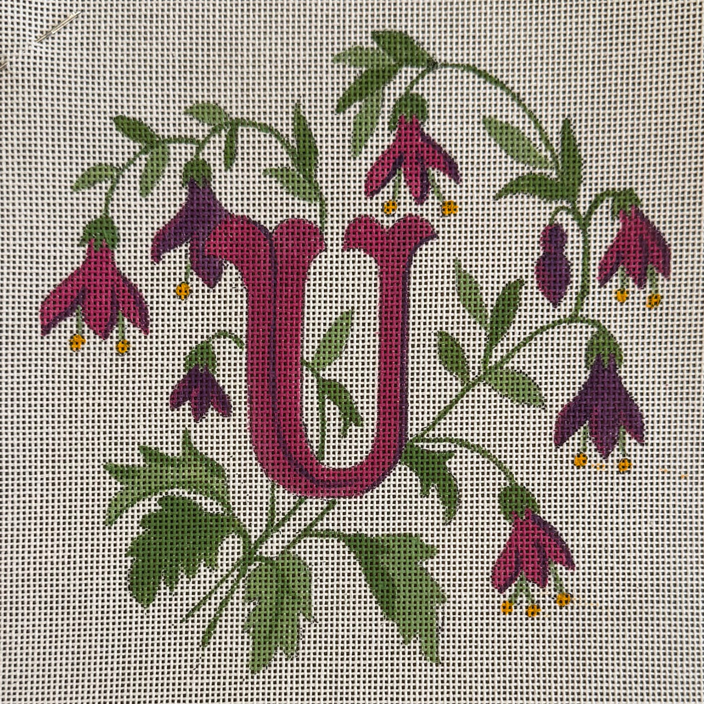 INITIALS IN FUCHSIAS