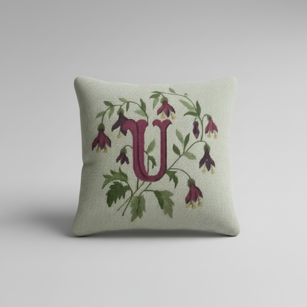 INITIALES EN FUCHSIAS