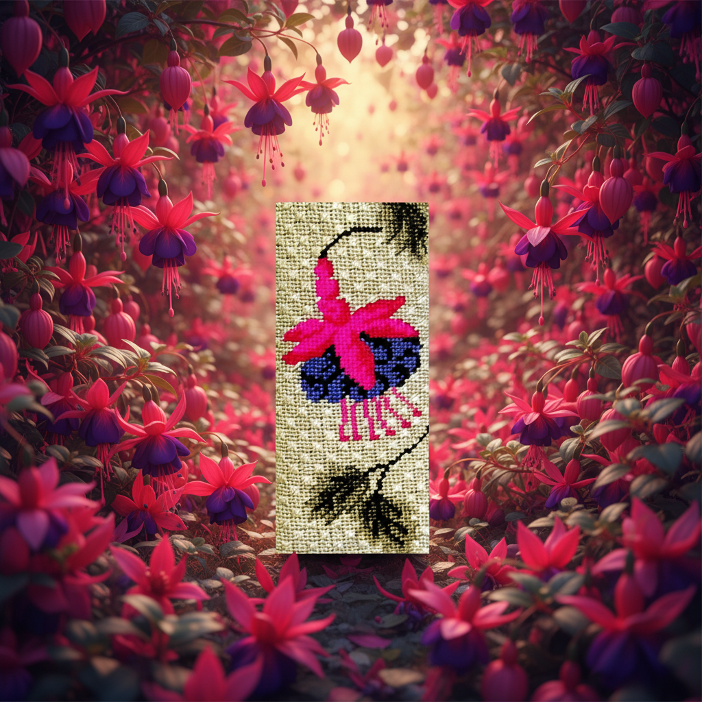 ÉTUI « FUCHSIAS »