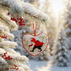 CŒUR "LUTIN DE NOËL"