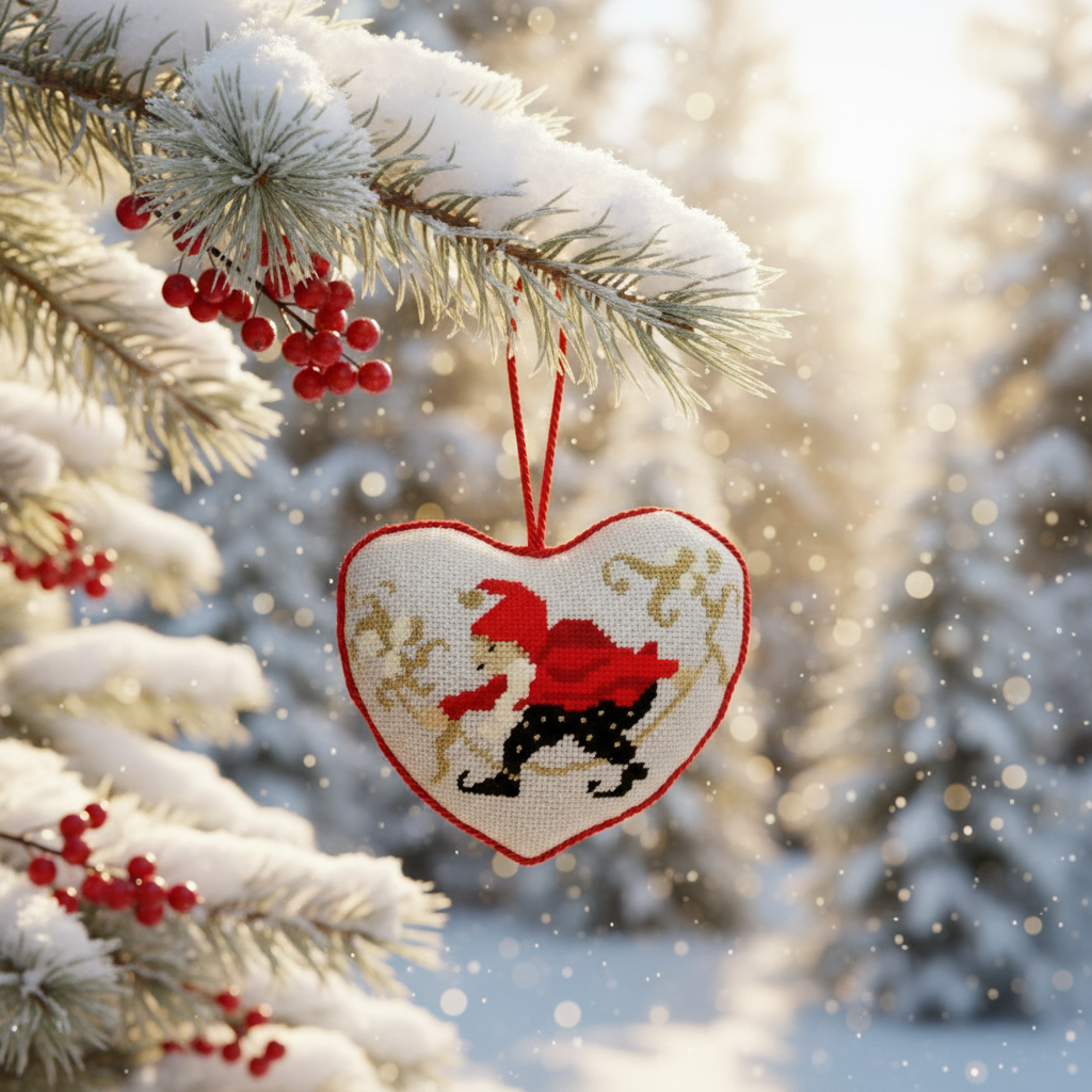 "CHRISTMAS ELF" HEART