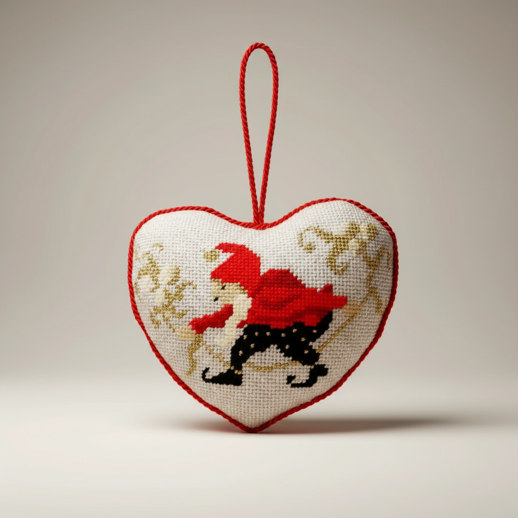 "CHRISTMAS ELF" HEART