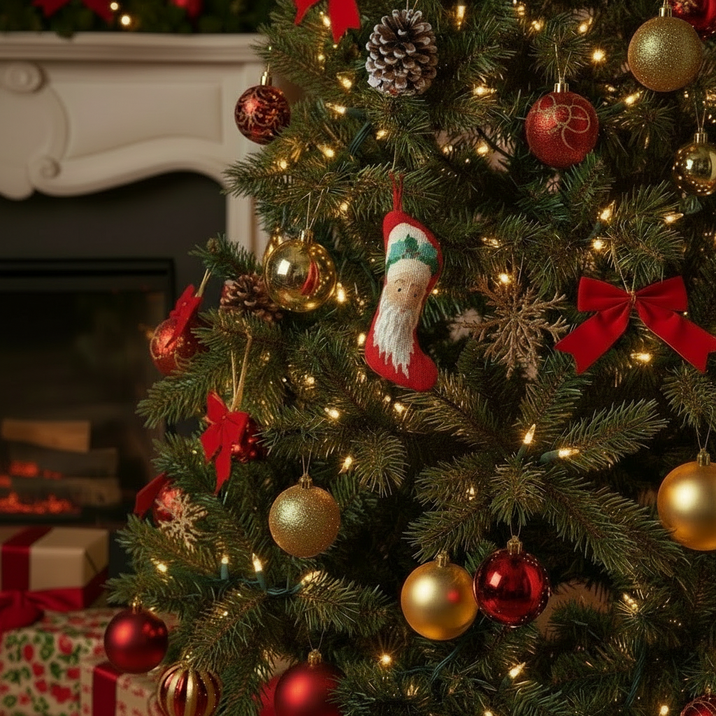 "SANTA CHRISTMAS" BOOTS