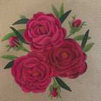 TRIO DE PIVOINES TYRIENNES